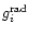 $g_i^{\rm rad}$