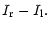 $\displaystyle I_{\rm r} - I_{\rm l}.$