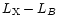 $L_{{\rm X}}-L_{B}$