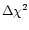 $\Delta \chi ^2$