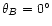 $\theta_B = 0^\circ$