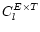 $C_{l}^{E
\times T}$