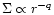 $\Sigma \propto r^{-q}$
