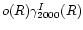 $o(R) \gamma_{2000}^{I}(R)$