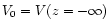 $V_0=V(z=-\infty )$