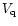 $V_{\rm
q}$
