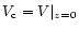 $V_{\rm c}=V\vert _{z=0}$