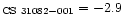 $_{{\rm CS~31082-001}}=-2.9$