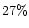 $27\%$