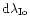 $ {\rm d} \lambda_{{\rm Io}} $