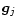 $\vec{g}_j$