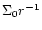 $\Sigma _0 r^{-1}$