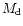 $M_{\rm d}$