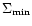 $\Sigma_{\rm min}$
