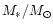 $M_*/{M_{\odot}}$