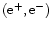 $({\rm e}^{+},{\rm e}^{-})$