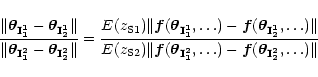 \begin{displaymath}\displaystyle
\frac{\Vert\vec{\theta}_{\bf I_1^1} - \vec{\the...
...I^2_1},\ldots) -\vec f(\vec{\theta}_{\bf I^2_2},\ldots )\Vert}
\end{displaymath}