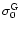 $\sigma_0^{\rm G}$