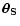 $\vec{\theta}_{\bf S}$