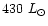 $430~L_\odot$