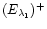 $(E_{\lambda_1})^+$