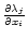 $\partial\lambda_j\over \partial x_i$