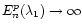 $E_n^p(\lambda_1)\to\infty$