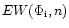 $EW(\Phi _{\rm i},n)$
