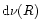 ${\rm d}\nu (R)$
