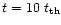 $t=10~t_{\rm th}$