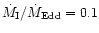 $\dot M_{\rm I}/\dot M_{\rm Edd}=0.1$