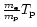 $\frac{m_{\rm e}}{m_{\rm p}} T_{\rm p}$
