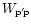 $W_{\rm p'\!p}$