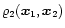 $\varrho_2({\vec x}_1,{\vec x}_2)$