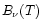 $B_{\nu}(T)$