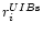 $r^{UIB{\rm s}}_{i}$