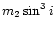 $m_2\sin^3 i$