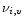 $\nu_{i,v}$