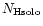 $N_{{\rm Hsolo}}$