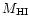 $M_{\rm HI}$