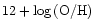 $12+\log{\rm (O/H)}$