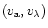 $( v_{\rm a}, v_{\lambda})$
