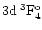 $\rm 3d\:^3F_4^o$