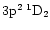 $\rm 3p^2\:^1D_2$