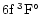 $6{\rm f}\:^3{\rm F}^{\circ}$