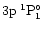 $\rm 3p\:^1P_1^{\circ}$