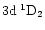 $ \rm 3d\:^1D_2$