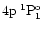$ \rm 4p\:^1P_1^o$