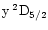$\rm y\:^2D_{5/2}$