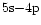 $5{\rm s}{-}4{\rm p}$